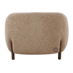 Opulence Wooden Sofa with Upholstery by Jodhpur Wood – Back View