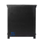 Niya Solid Wood Cabinet with 2 Doors – Back View | Premium Solid Wood Furniture India