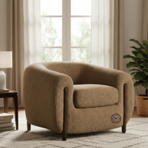 Opulence Wooden Sofa by Jodhpur Wood – Side Angle View