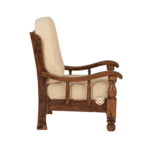 Maharaja Luxe Sofa in Sheesham Wood – Side View