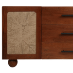 Close-up of Rain Sideboard wood grain and drawer craftsmanship